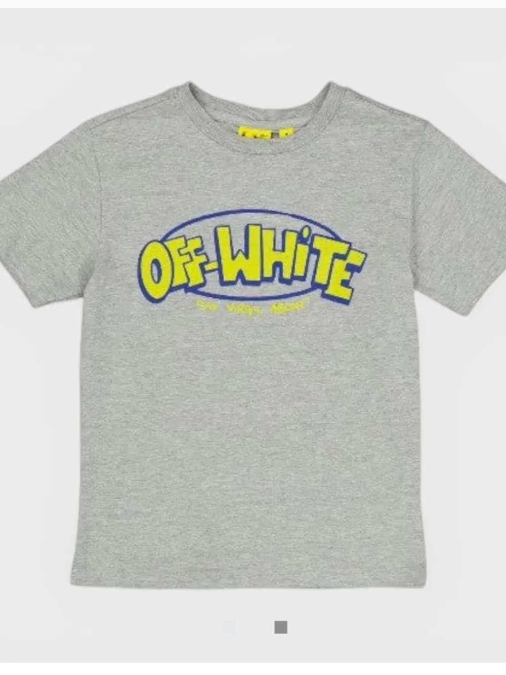 OFF-WHITE |
Kids Youth Arrow Doodle Graphic Basic Fit Tee Grey Yellow NWT size 8